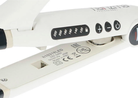 Щипцы HARIZMA Two-in-One, белый [h10319 led] - фото №5