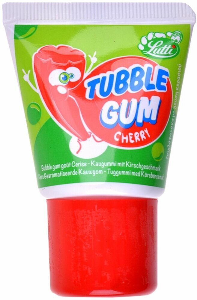 Жидкая жевательная резинка Tubble Gum: вишня Lutti - фото №1