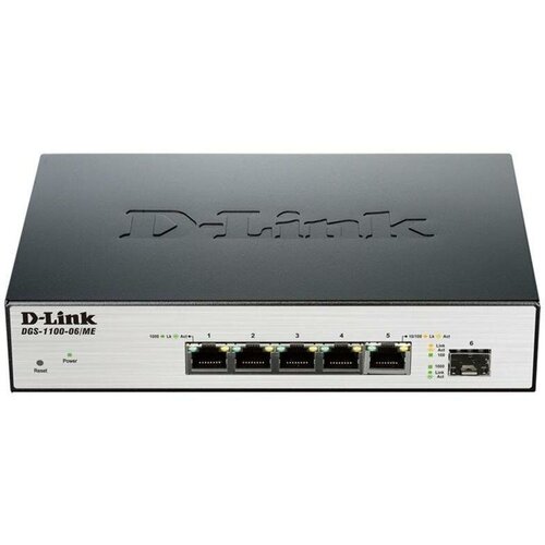 маршрутизатор mikrotik routerboard rb2011uias rm 5 портов ethernet 10 100 мбит с 1 sfp 128 мб ram rb2011uias rm Коммутатор D-Link DGS-1100-06/ME/A1B