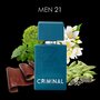 Парфюмерная вода для мужчин Criminal Men 21 EDP 60ml кожаный, амбровый, пряный парфюм