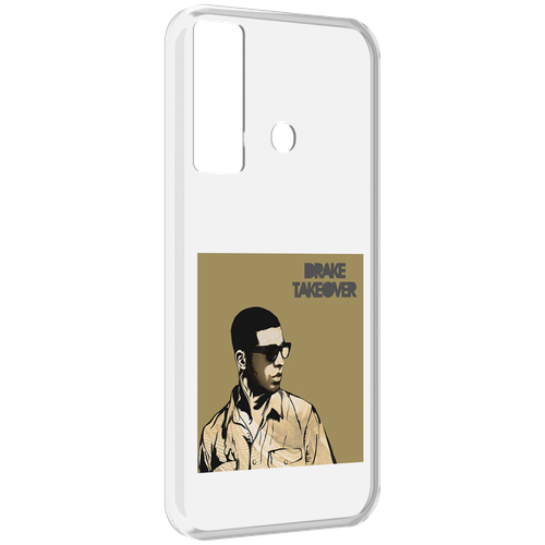 Чехол MyPads Drake - Takeover для Tecno Camon 17 задняя-панель-накладка-бампер