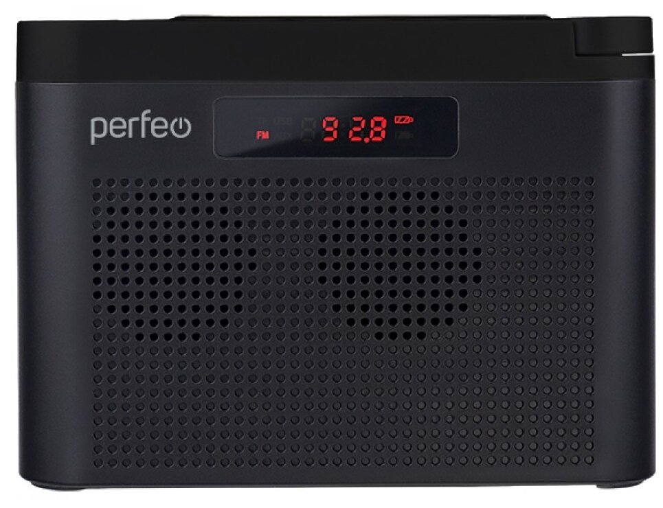 Радиоприемник Perfeo тайга FM+ 66-108МГц/ MP3/USB черный