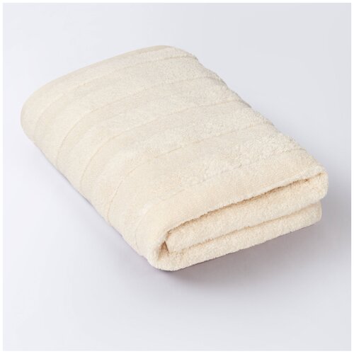 фото Полотенце махровое авеню 70х130 ванильное ecotex