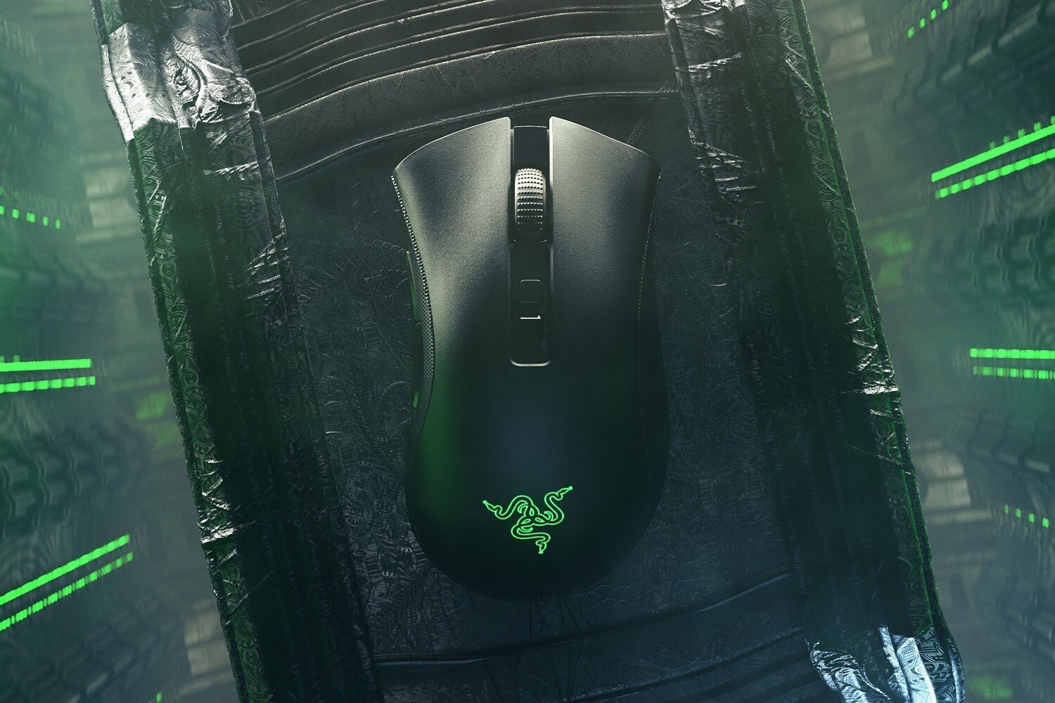 Мышь RAZER DeathAdder V2 Pro, игровая, оптическая, беспроводная, черный [rz01-03350100-r3g1] - фото №13