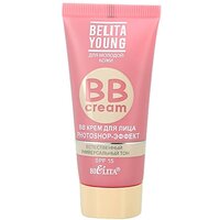 Крем для лица BIELITA YOUNG BB CREAM Photoshop-эффект 30 мл