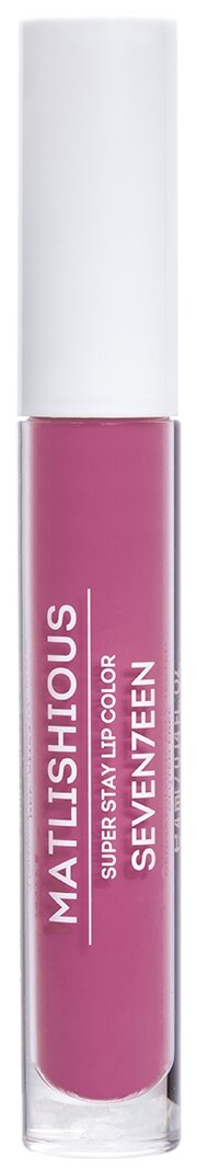 SEVEN7EEN жидкая помада для губ Matlishious Super Stay Lip Color, оттенок тон 18