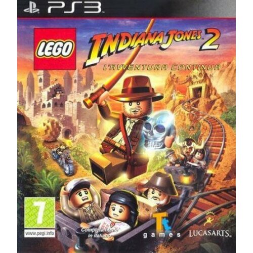 LEGO Indiana Jones 2: The Adventure Continues (Приключение продолжается) (PS3) английский язык