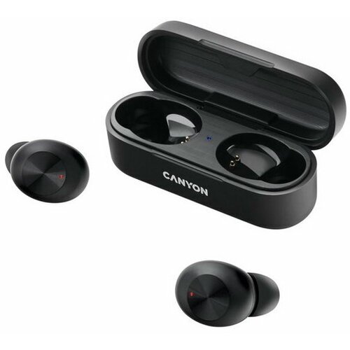 Наушники TWS-1 вакуумные микрофон 45300 мАч handsfree IPX4 черные 239400₽