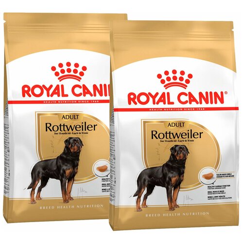 ROYAL CANIN ROTTWEILER ADULT для взрослых собак ротвейлер (12 + 12 кг)