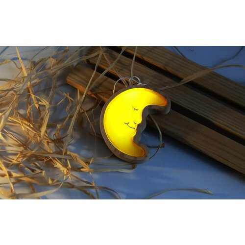 Фонарик-ночничок светодиодный луна