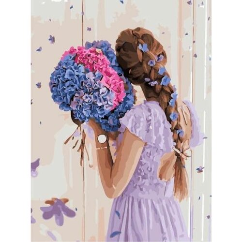 Картина по номерам Цветочный акцент 40х50 см Hobby Home картина по номерам цветочный ковер 40х50 см