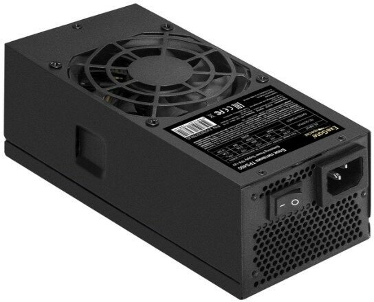 Блок питания 400W ExeGate TPS400, EX292227RUS (tfx, 8cm fan, 24pin, 4+4pin, 3xSATA, 2xIDE, black) .