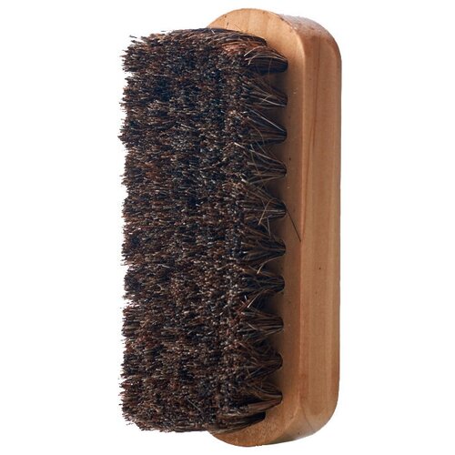 Щетка деревянная для обуви Vister, щетина из конского волоса (малая)