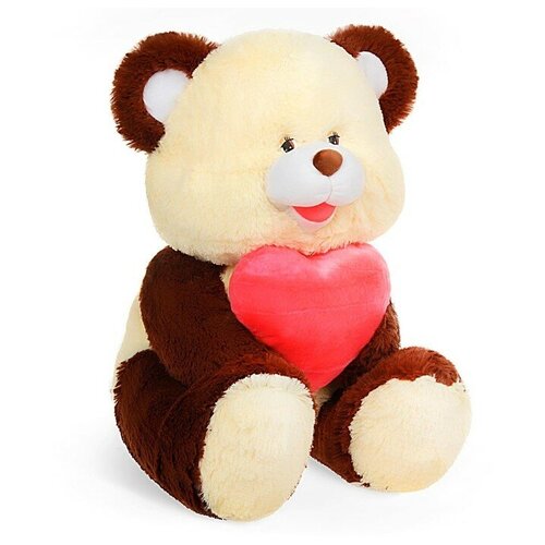 мягкая игрушка медведь с сердцем цвета микс Мягкая игрушка «Медведь с сердцем», микс