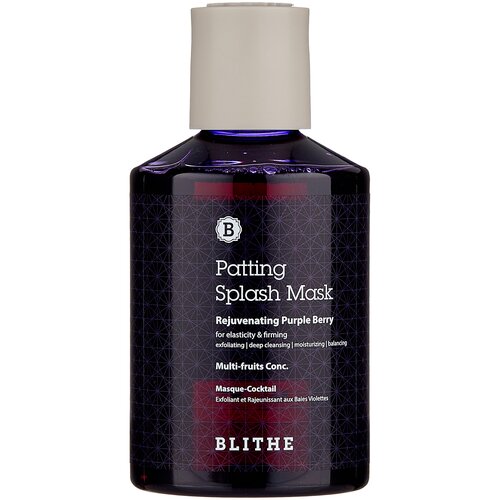 Blithe Patting Splash Mask Rejuvinating Purple Berry Сплэш-маска для лица с экстрактом фиолетовых ягод, 150 мл, 150 мл