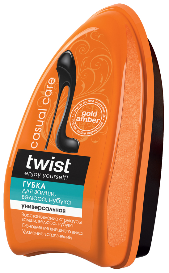 Twist Casual care губка для замши, велюра, нубука большая универсальная