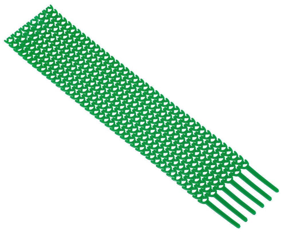Хомут FlexSTRAP 20 шт гибкий зеленый, 1 упаковка в заказе