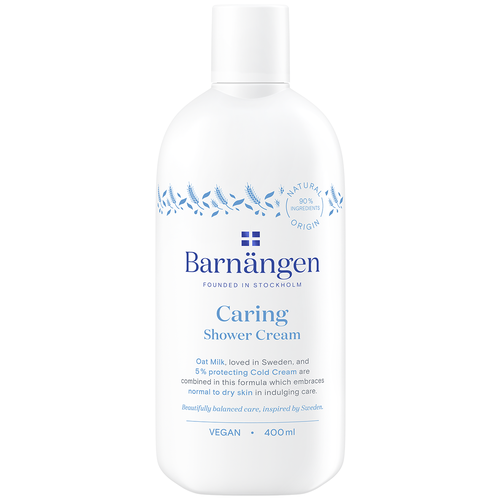 Крем-гель для душа Barnangen Caring, 400 мл крем гель для душа barnangen для чувствительной кожи 400 мл