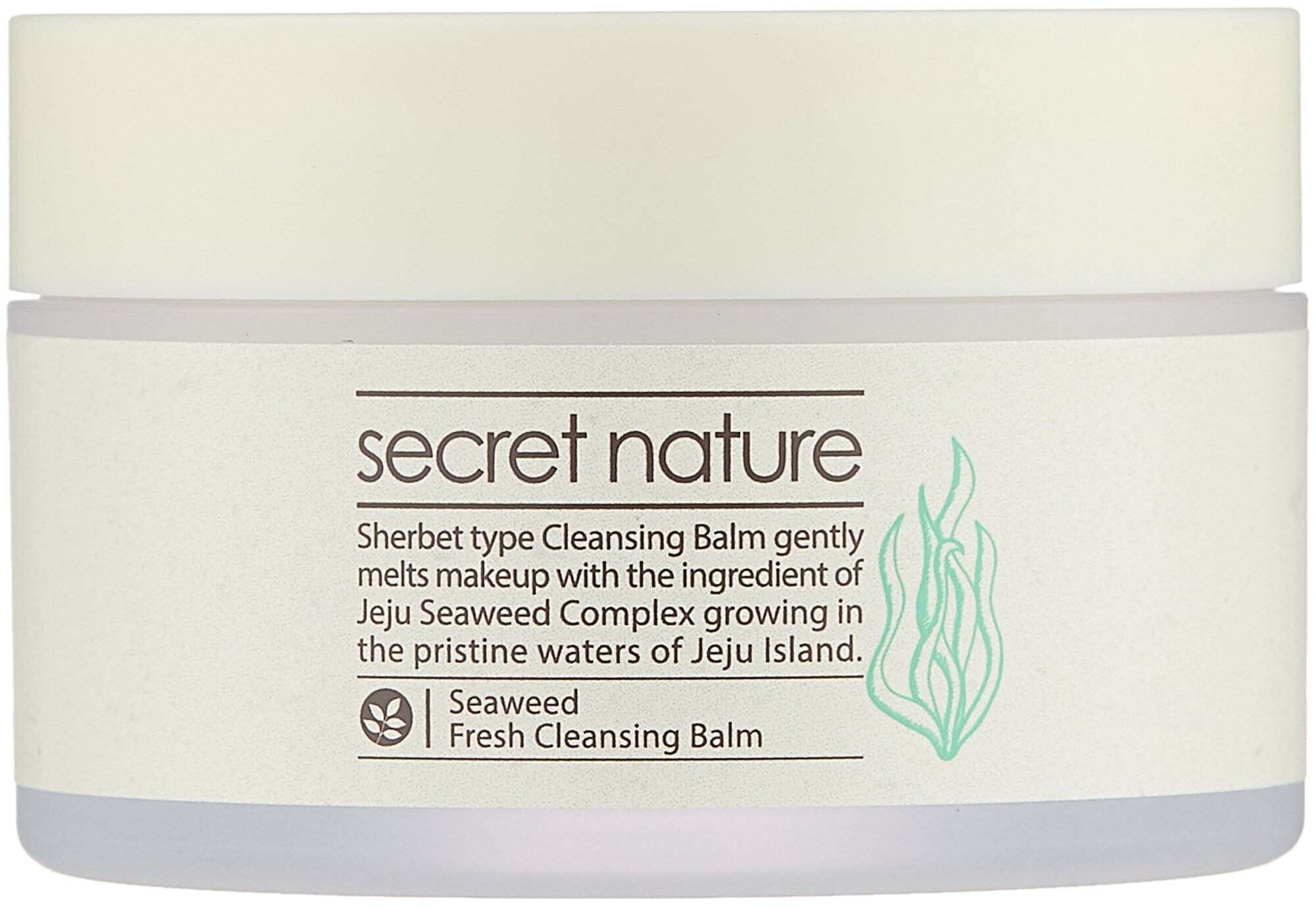 Secret Nature / Очищающий бальзам для снятия макияжа с водорослями" - ...