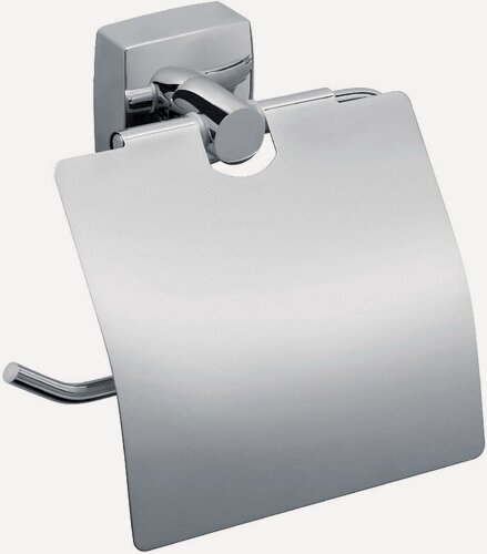 Изображение товара Держатель для туалетной бумаги Fixsen Kvadro FX-61310 с крышкой, хром