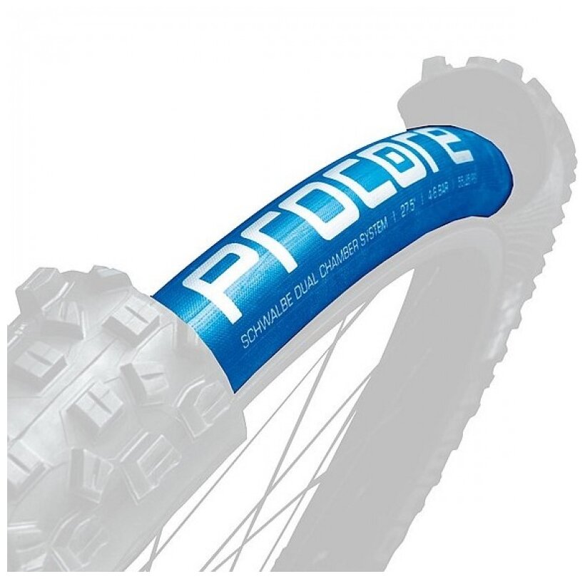 Покрышка 27.5x1.10 05-11600760 PROCORE Evo, Inner Tire, Folding 28-584 BL/BL HS465 40EPI SCHWALBE