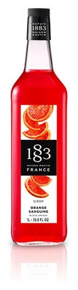 Сироп 1883 Maison Routin Красный апельсин, 1 л