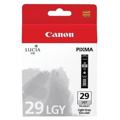 Картридж Canon PGI-29LGY (4872B001), 1320 стр, светло-серый