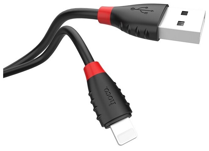 USB дата кабель Lightning, HOCO, X27, 1.2m, черный