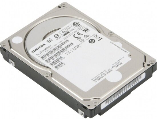 Жесткий диск Toshiba 2.5" SAS-3 300Gb, 128 Mb, 10500 rpm AL15SEB030N