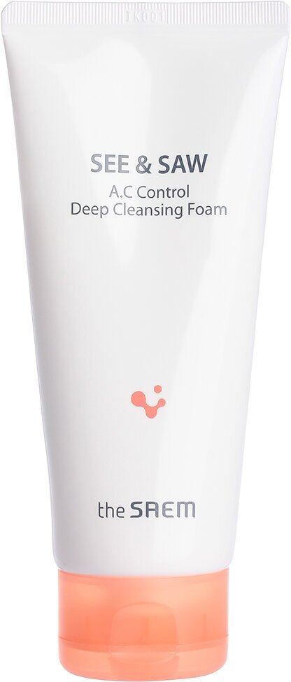 Пенка для лица (контроль чистоты и жирности) The SAEM SEE & SAW A.C Control Deep Cleansing Foam (120 мл)