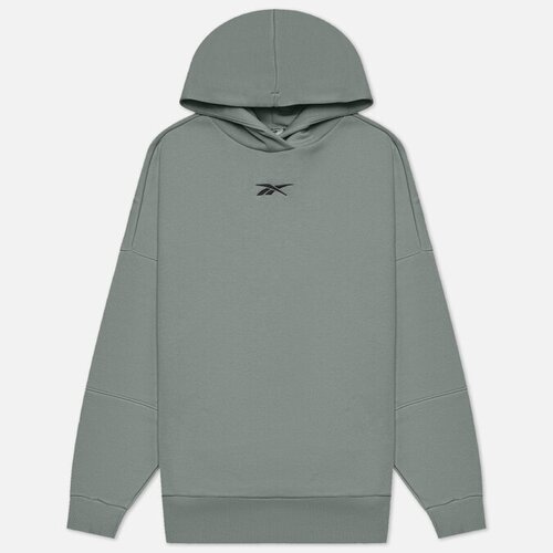 Женская толстовка Reebok Lux Oversized Hoodie зелёный, Размер XS