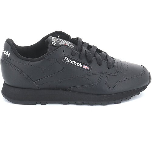 Кроссовки Reebok Classic Leather, летние, беговые, натуральная кожа, размер 40, черный