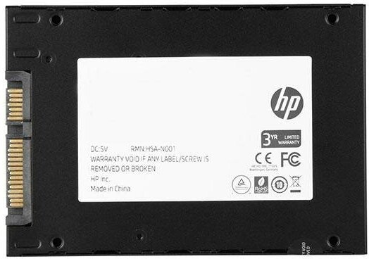 Твердотельный накопитель HP 500 ГБ SATA 2DP99AA