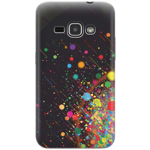 фото Cиликоновый чехол на samsung galaxy j1 (2016) / самсунг джей 1 2016 с принтом "яркое настроение" gosso