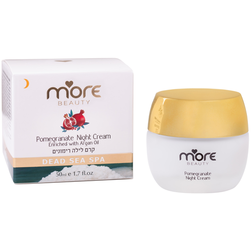 More Beauty Pomegranate Night Cream Ночной антивозрастной крем для лица с гранатом Израиль, 50 мл