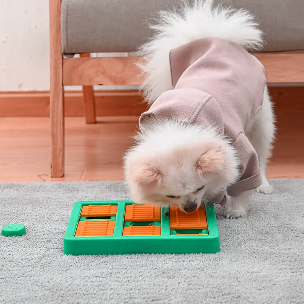 Игрушка IQ trainer toy ZooWell Косточки для тренировки и развития собак и щенков для поиска лакомств - фотография № 9