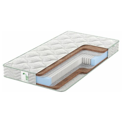 фото Матрас agreen try minsk, пружинный, белый
