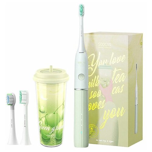 Зубная щетка Xiaomi Soocas Sonic Electric Toothbrush V2 Green 300000₽