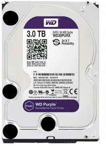 Жесткий диск Western Digital WD30PURX 3Tb IntelliPower SATAIII 3.5" HDD