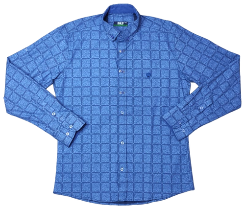 Рубашка BoLd, размер 152, синий