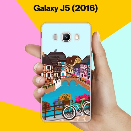 Силиконовый чехол на Samsung Galaxy J5 (2016) Велосипед / для Самсунг Галакси Джи 5 2016 силиконовый чехол на samsung galaxy j5 2016 бабочки 13 для самсунг галакси джи 5 2016