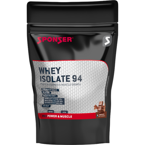 Sponser WHEY ISOLATE 94, шоколад, 1500Г протеин stacker 2 whey isolate 1500 гр шоколад