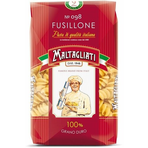 Макароны Maltagliati Fusillone 450г х2шт