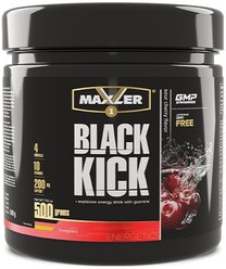 Предтренировочный комплекс Maxler Black Kick (банка 500 г) вишня