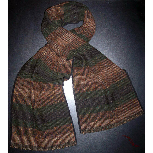 Шарф Vista, 155х30 см, коричневый