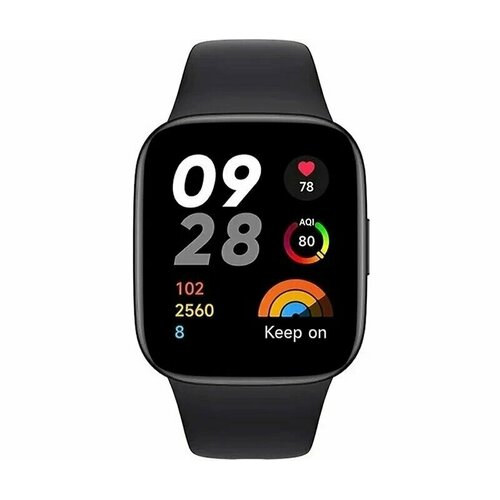 Умные часы Xiaomi Redmi Watch 3 Active, черный (RU)