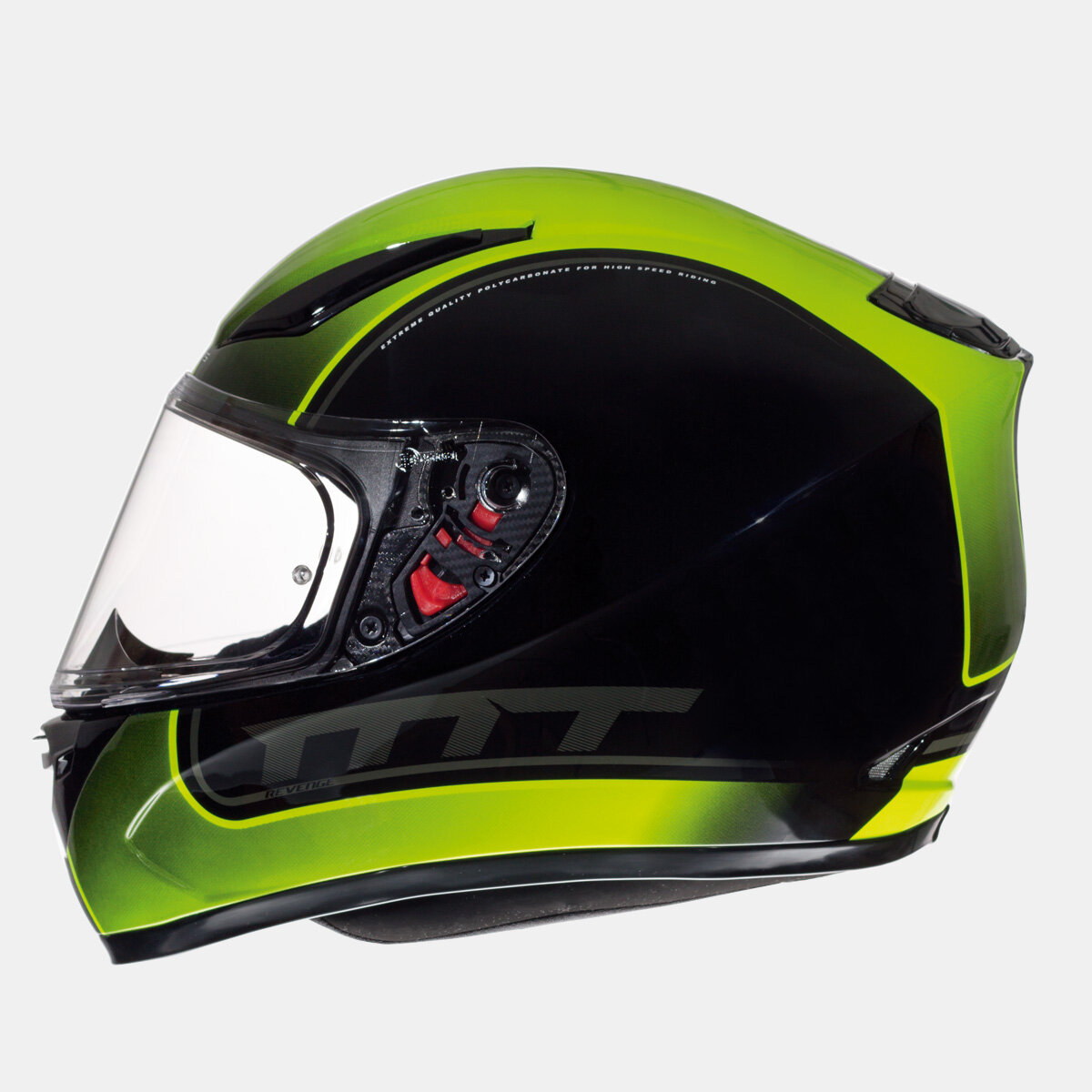 Шлем MT REVENGE binomy (XXL, Black White Fluo Yellow)