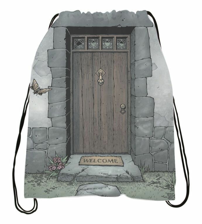 Сумка-мешок для обуви ключи локков , LOCKE & KEY №3