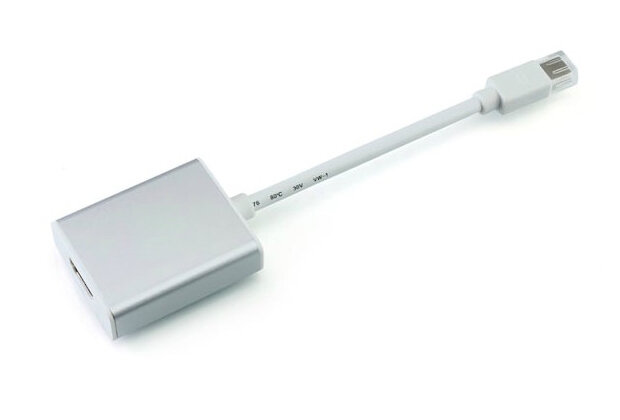 Greenconnect Адаптер-переходник Apple mini DisplayPort 20M > HDMI 19F, GCR-MDP2HD2 Greenconnect Apple mini DisplayPort 20M > HDMI 19F (GCR-MDP2HD2) - фото №5