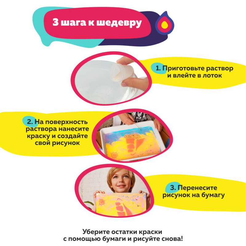 Набор для творчества Ebru-Profi 01004 Эбру Хит Ebru Profi - фото №18